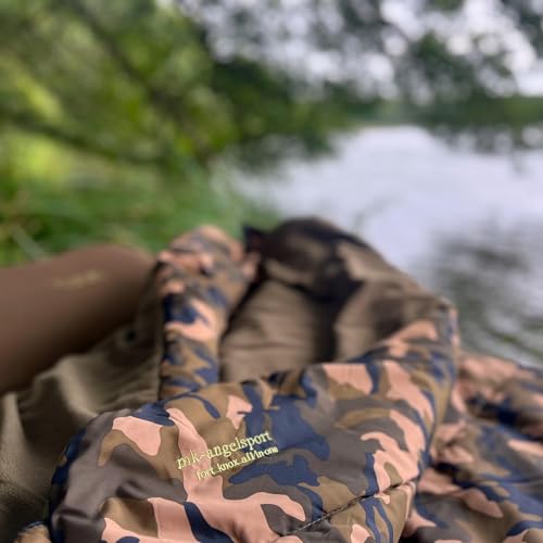 MK-Angelsport – Karpfenliege MK 8 Bein Bedchair Camo Sleeping System - 6
