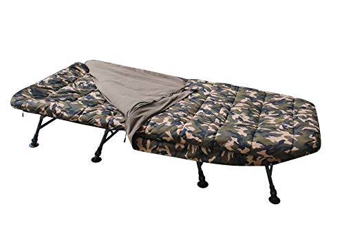 MK-Angelsport – Karpfenliege MK 8 Bein Bedchair Camo Sleeping System - 8